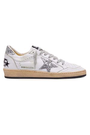 Sneakers Ball star in nappa bianca GOLDEN GOOSE | GWF00117F00377311325